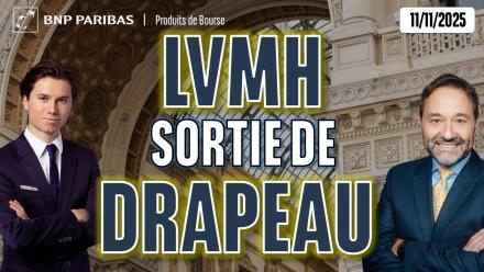 LVMH : une sortie de drapeau à exploiter - 100 % Marchés - 11/11/2025