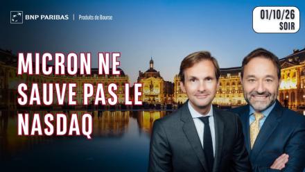 Micron ne sauve pas le nasdaq - 100 % Marchés - 01/10/26 - S