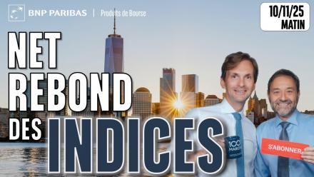Net rebond des indices - 100 % Marchés - 10/11/2025 - M