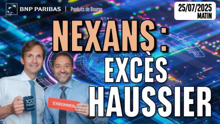 Nexans : Excès haussier - 25/07/2025 - M