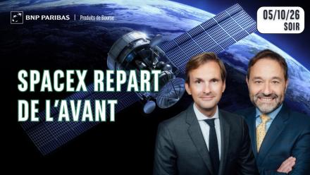 SpaceX REDÉCOLLE !! - 100 % Marchés - 05/10/26 - S