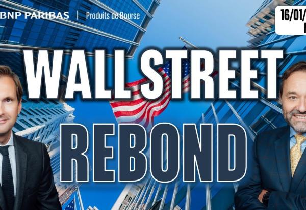 Wall Street : les indices rebondissent - 100 % Marchés - 16/01/2026 - M