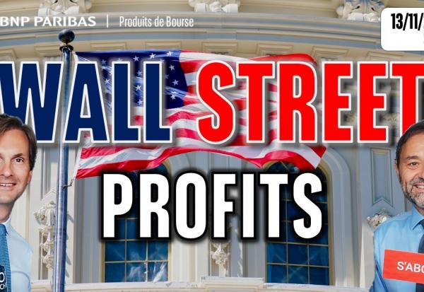 WALL STREET : les prises de profits s'ACCÉLÉRENT - 100 % Marchés - 13/11/2025 - S