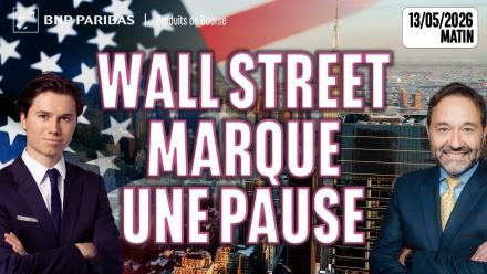 Wall Street marque une pause - 100 % Marchés - 13/05/2026 - M