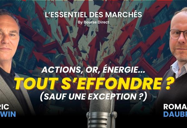 Actions, Or, Énergie : Pourquoi plus rien ne monte (sauf une EXCEPTION)