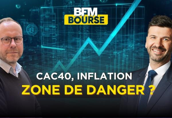 CAC 40, Inflation US : La zone de danger se rapproche.