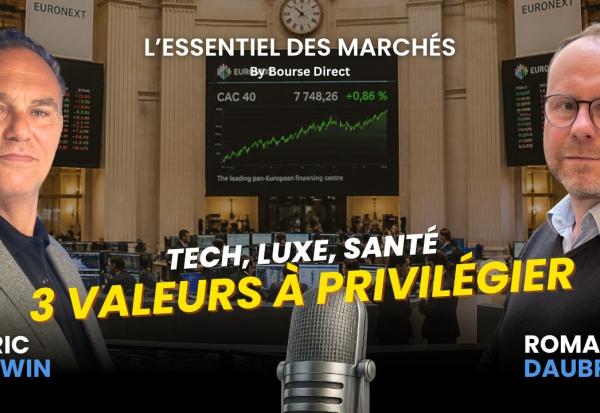 Tech, Luxe, Santé : 3 valeurs à privilégier face à la volatilité