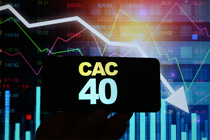 Clôture Paris : le CAC 40 chute de plus de 2% !